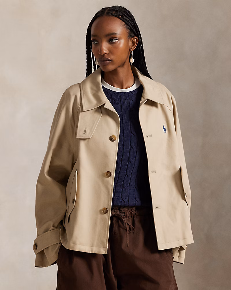 コットン ツイル ジャケット