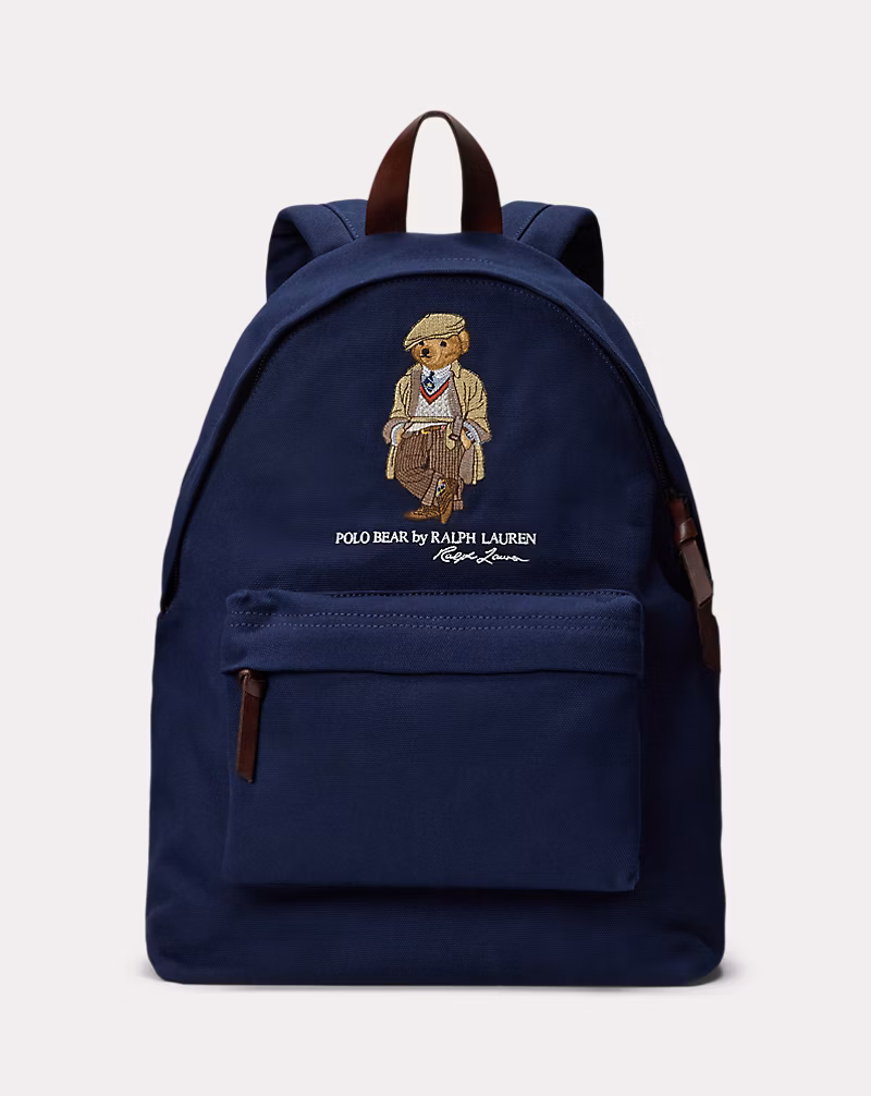 Polo ベア キャンバス バックパック