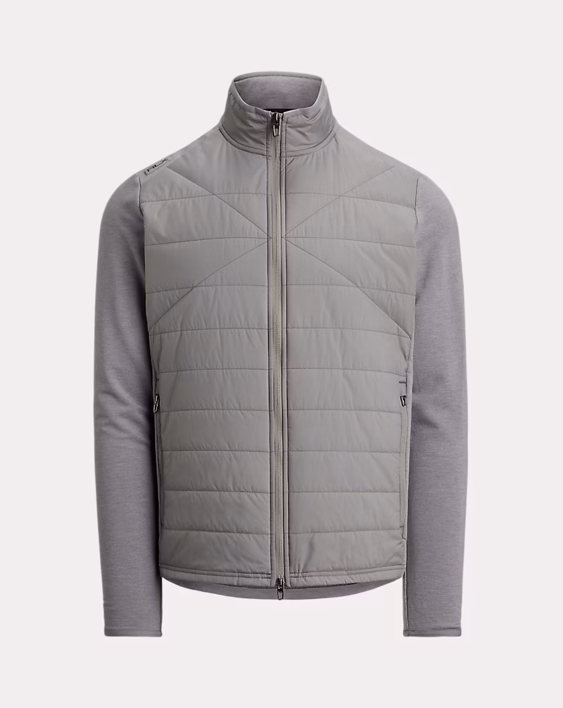 ハイブリッド モックネック ジャケット