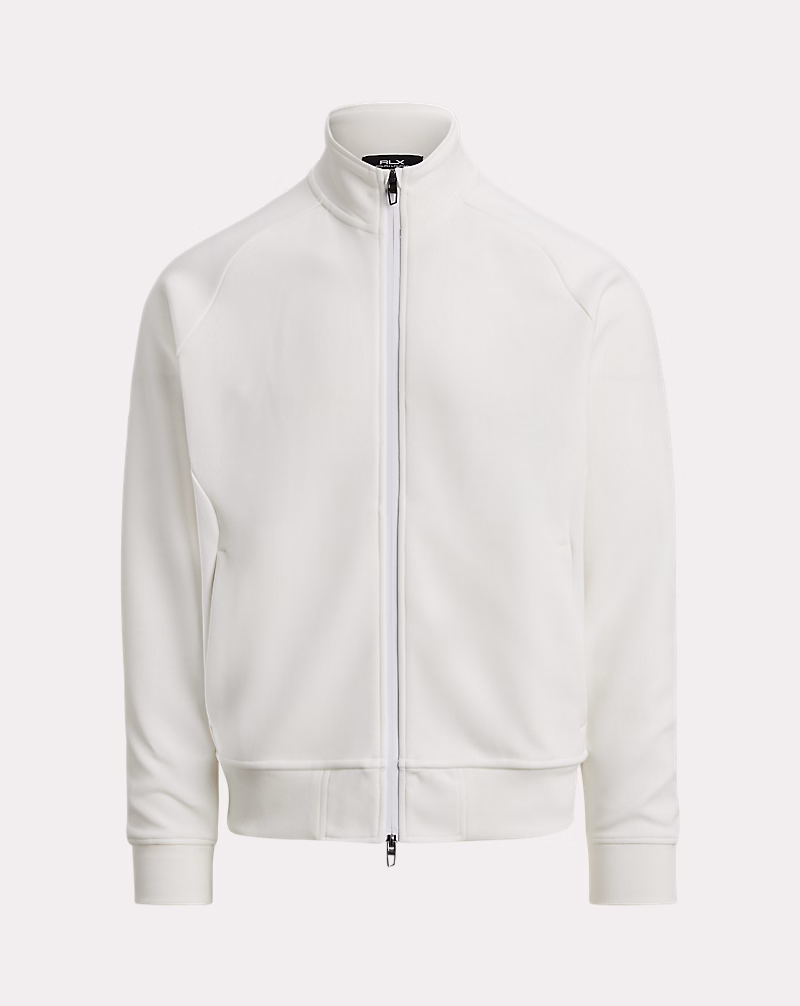 ダブルニット モックネック ジャケット