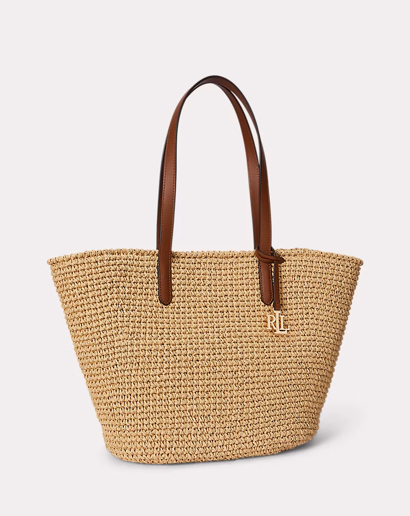 クロシェイド ストロー ラージ Lainey トート バッグ