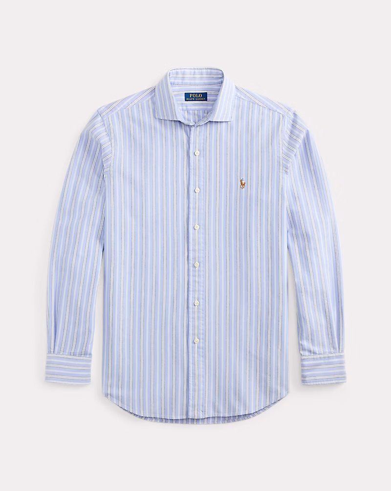 クラシック フィット ストライプド オックスフォード シャツ