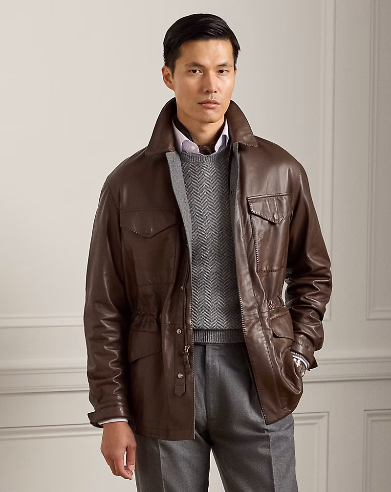 Ripley レザー 4ポケット ジャケット