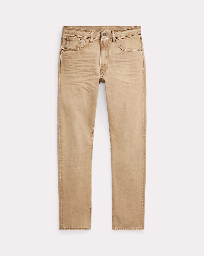 ハイ スリム タン ジーンズ