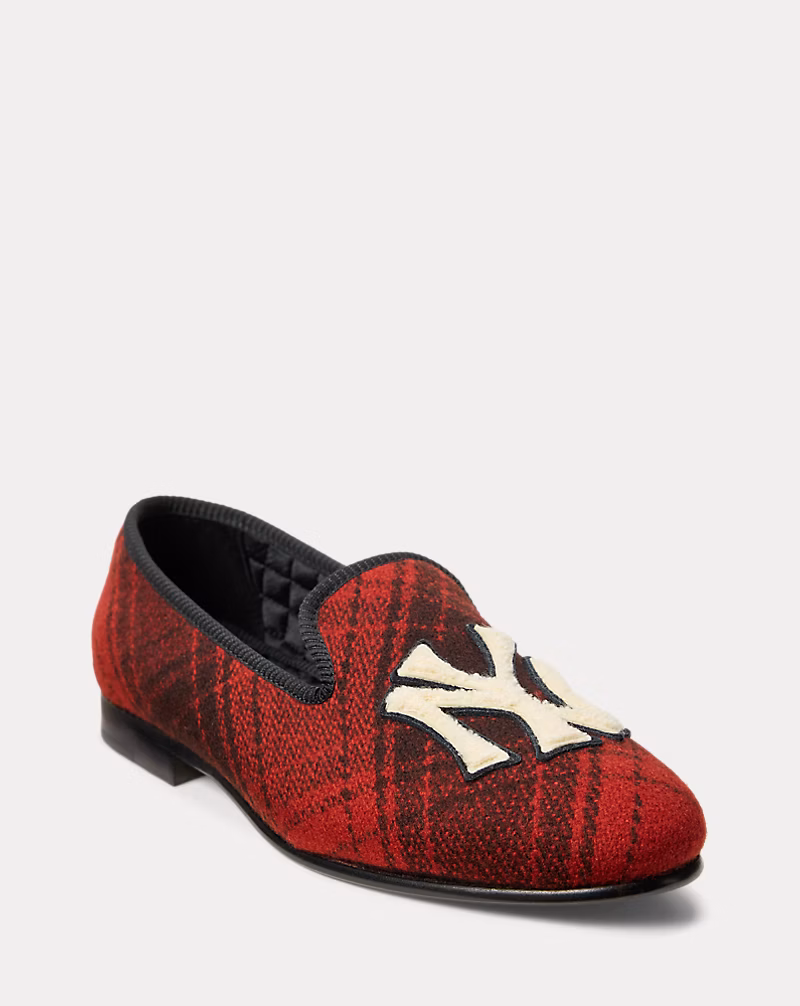 ヤンキース チェック スリッパ