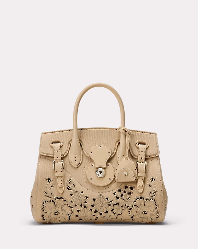 ソフト Ricky 27 エンブロイダリー デニム バッグ