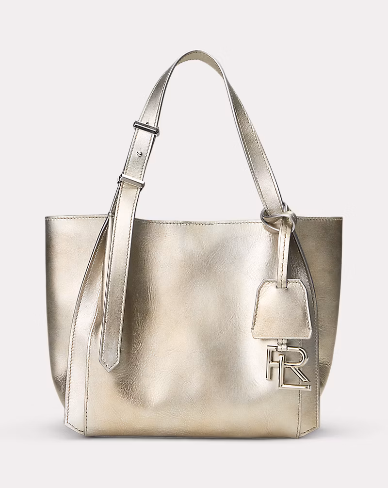 RL 888 メタリック カーフスキン ミニ トート