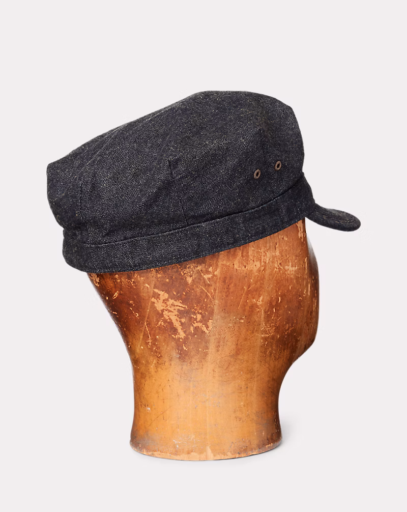 インディゴ デニム キャップ