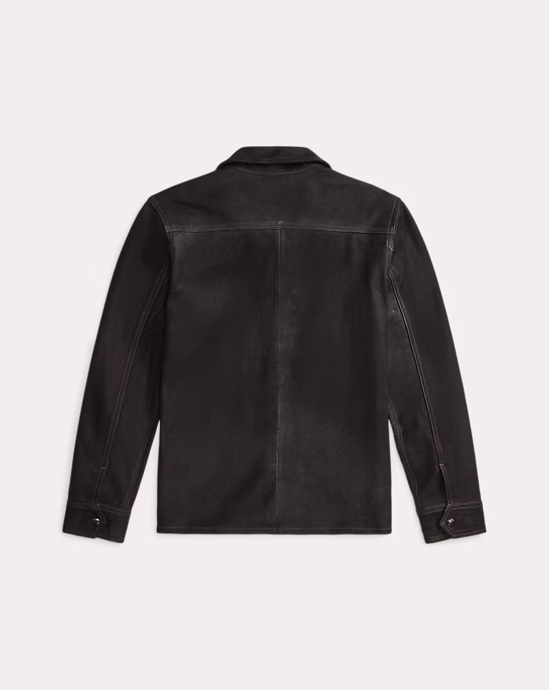 ラフアウト スエード ワークシャツ