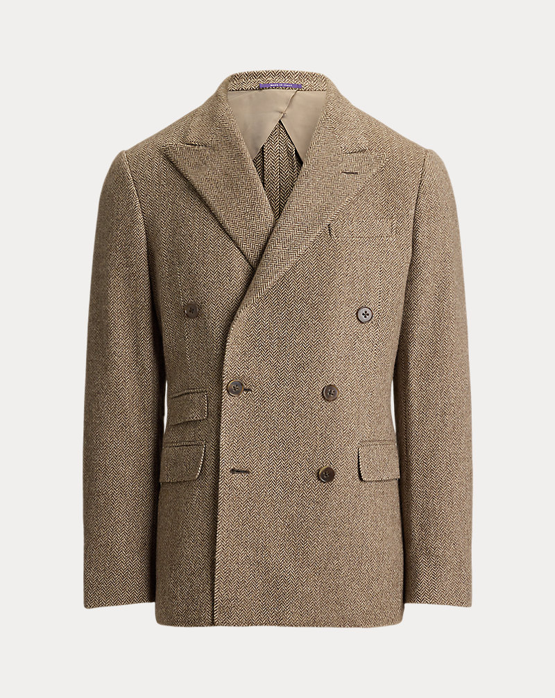 Kent ハンドテーラード ヘリンボーン ジャケット