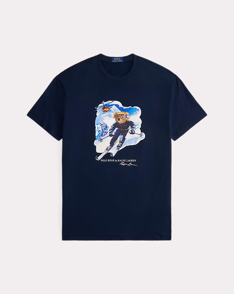 クラシック フィット Polo ベア ジャージー Tシャツ