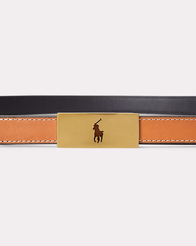 Polo ID リバーシブル レザー ベルト