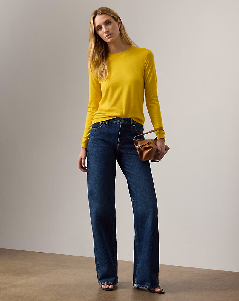 Mercer リラックス ワイドレッグ ジーンズ