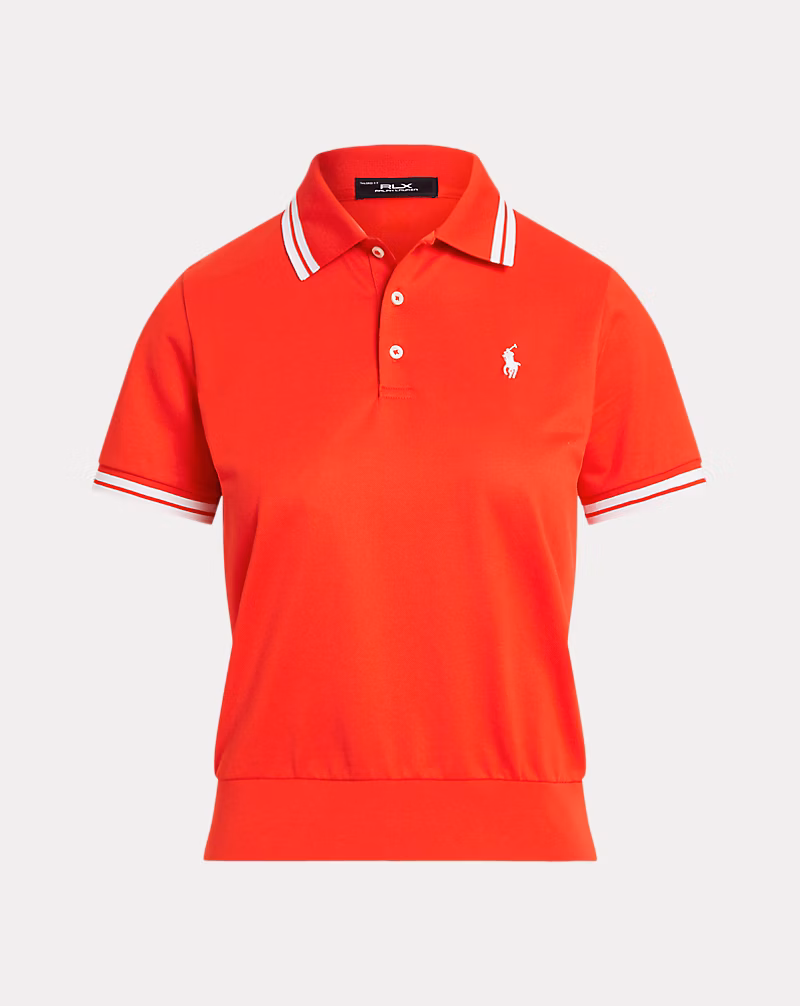 テーラード フィット ジャージー ポロシャツ