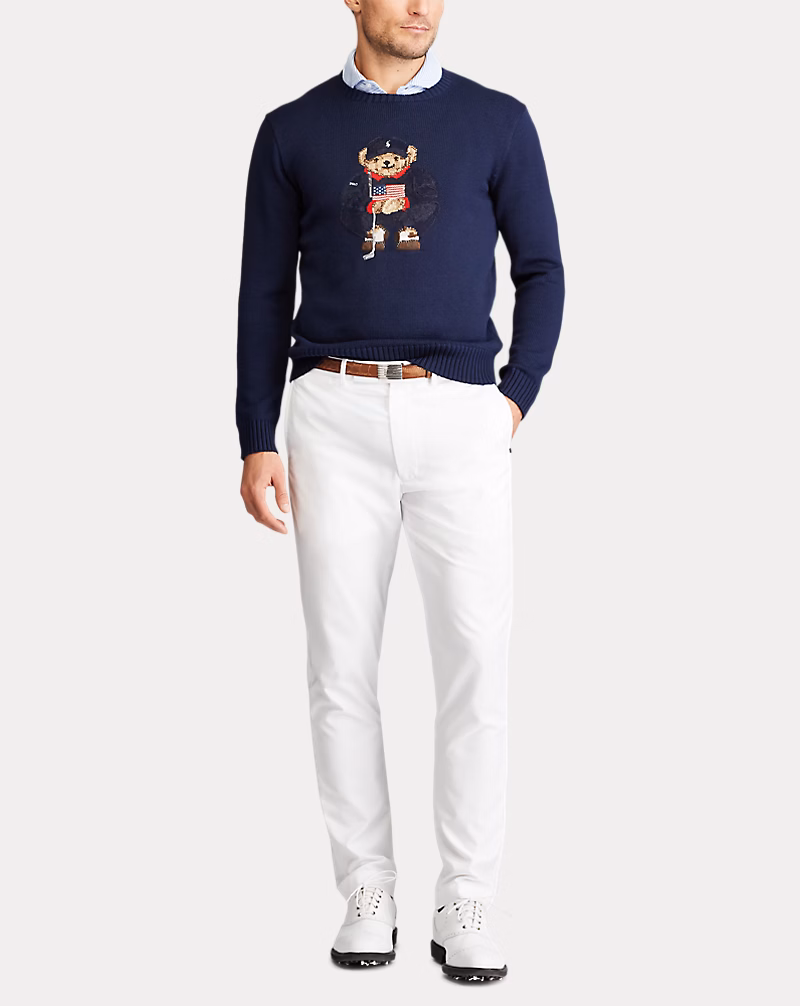 Polo ベア コットンブレンド ゴルフ セーター