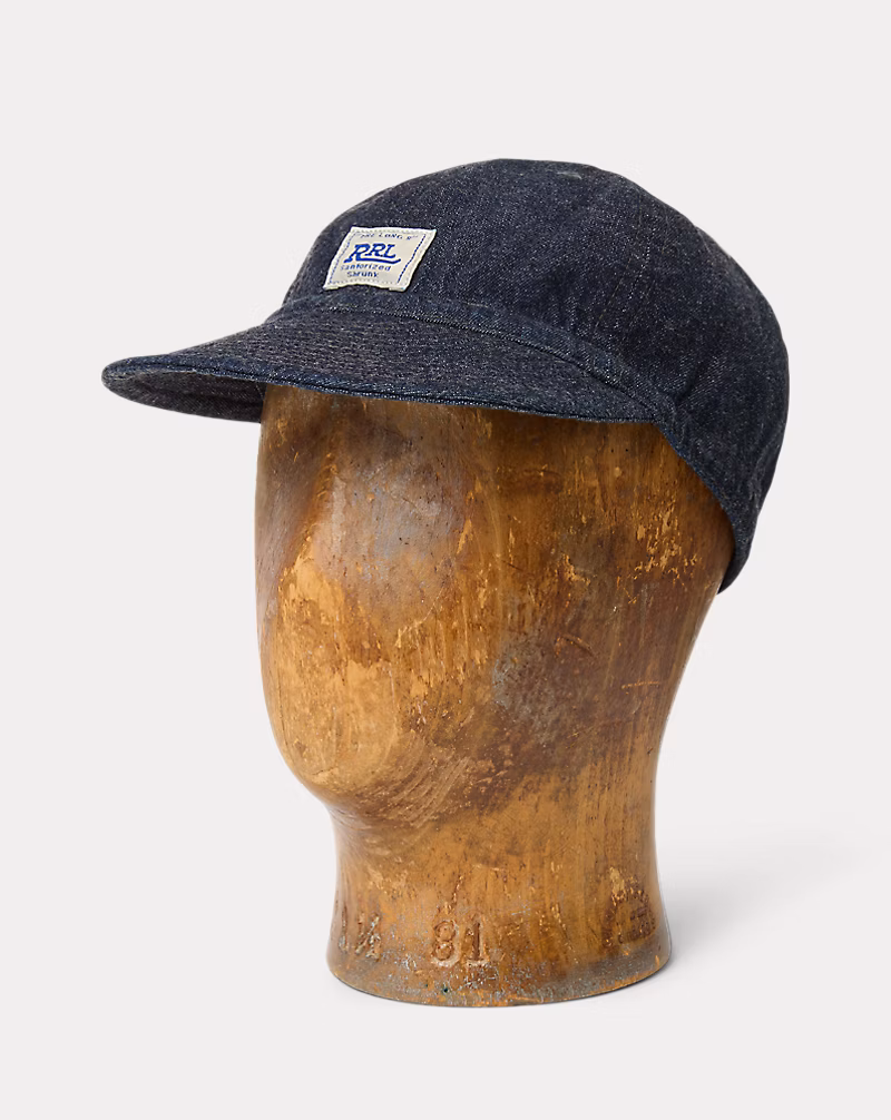 インディゴ デニム サービス キャップ