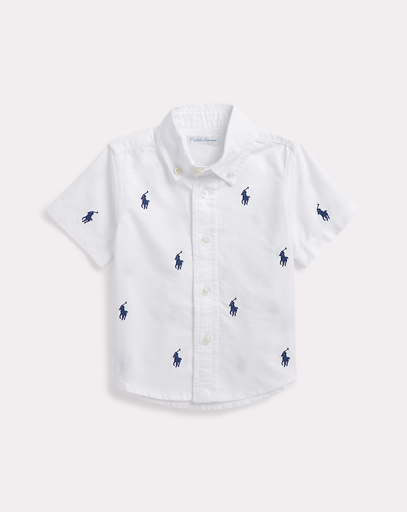 Polo ポニー オックスフォード ショートスリーブ シャツ