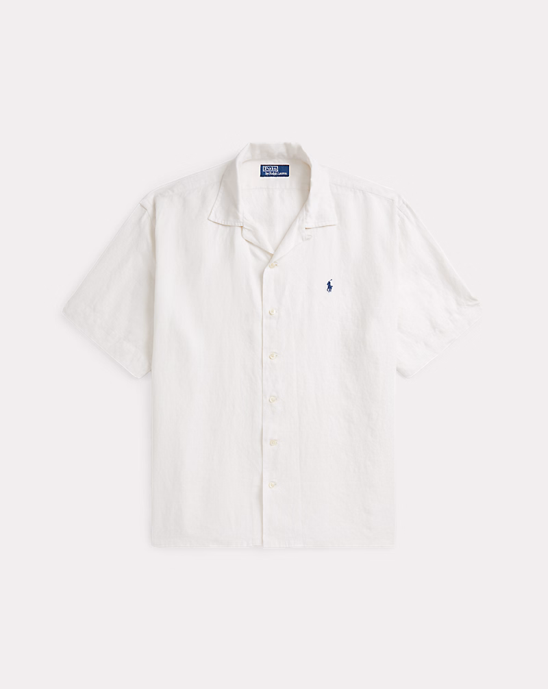 リネン ビッグ シャツ