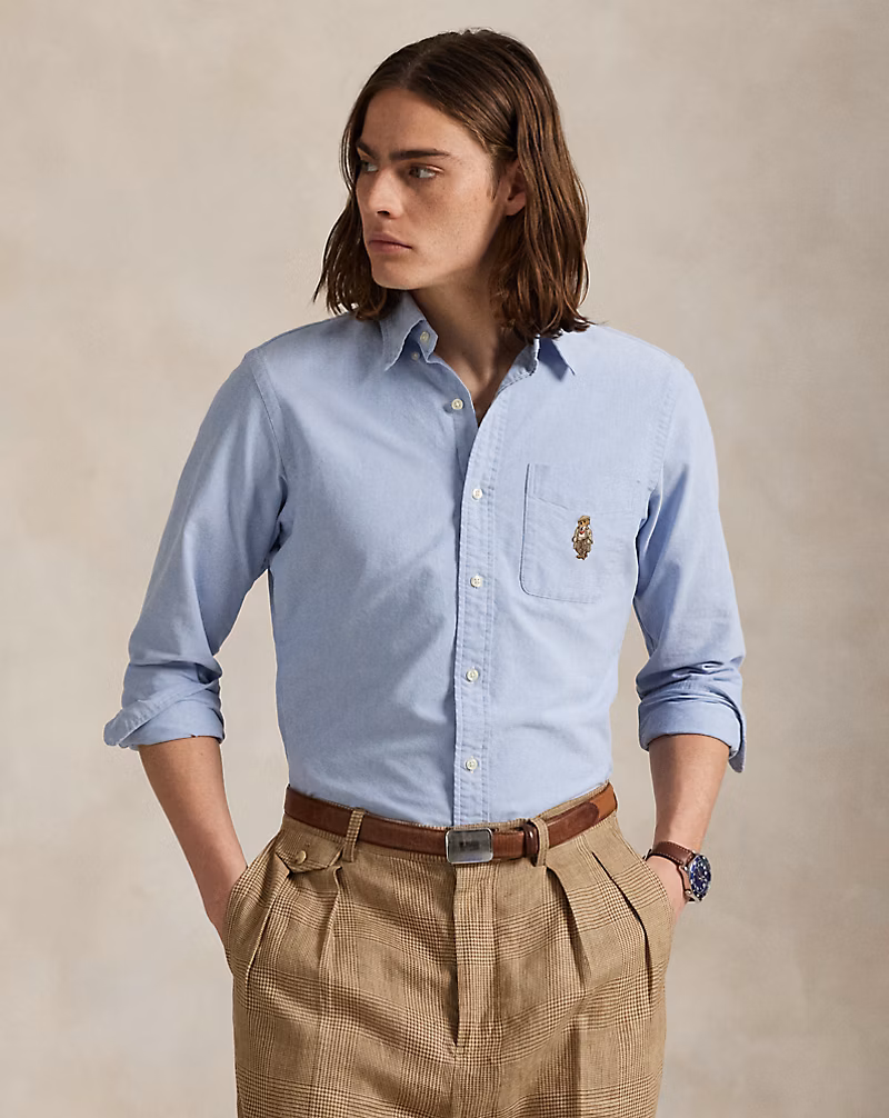 クラシック フィット Polo ベア オックスフォード シャツ