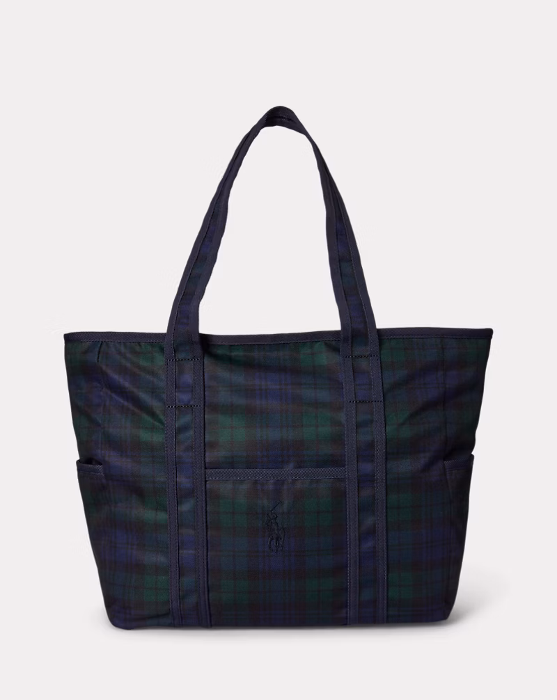 チェック Big Pony トート & チェンジング パッド セット