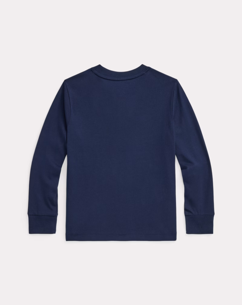 コットン ジャージー ヘンリー シャツ