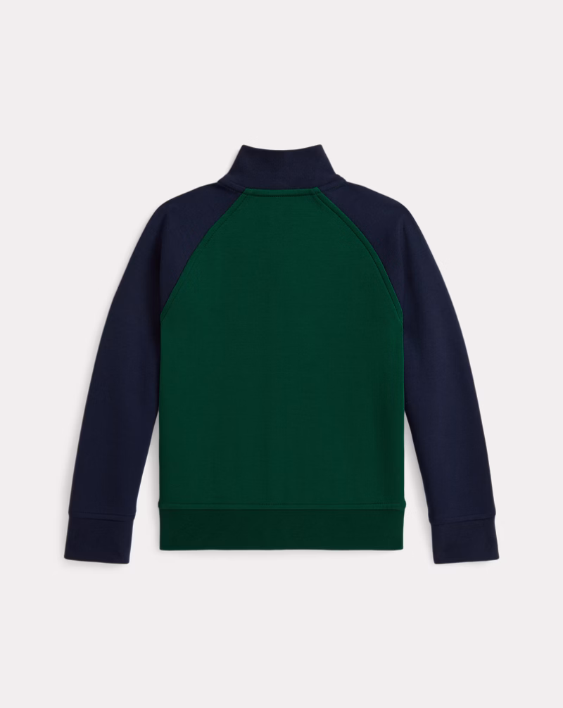 ロゴ クレスト ダブルニット ジャケット