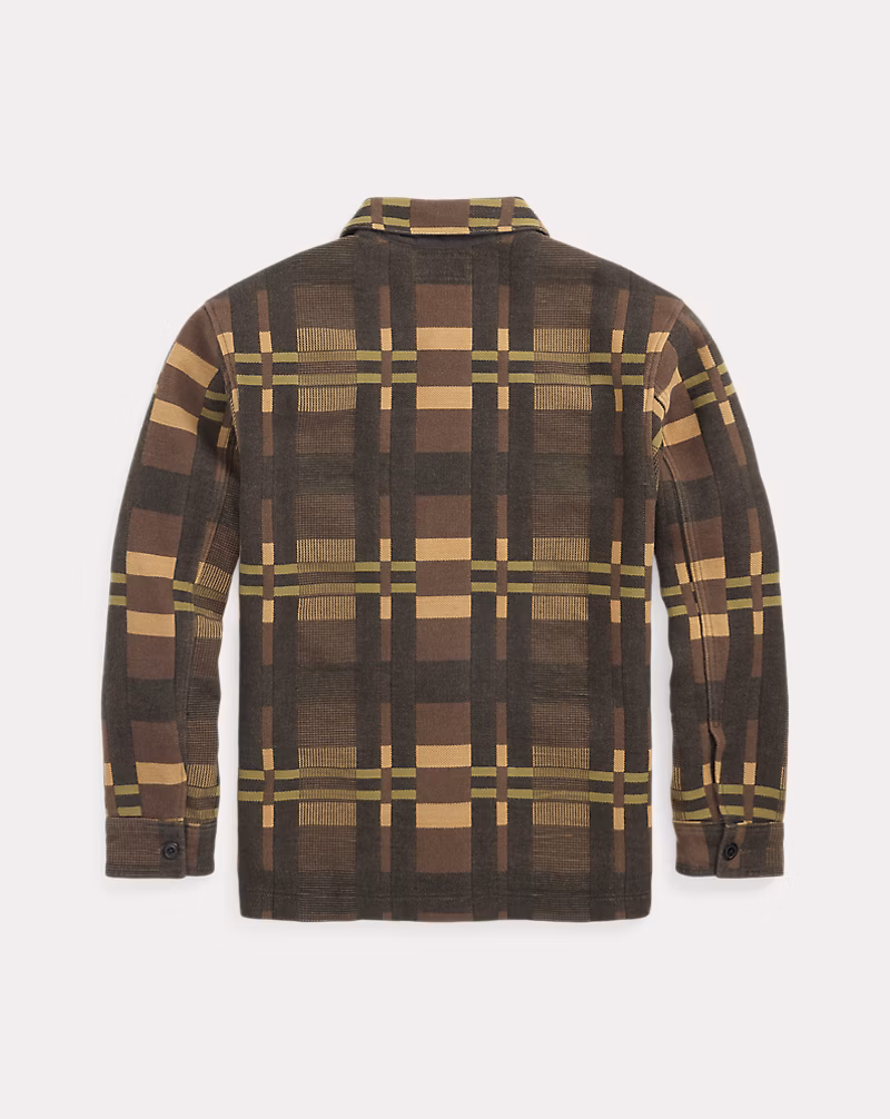 パターン ジャカード オーバーシャツ