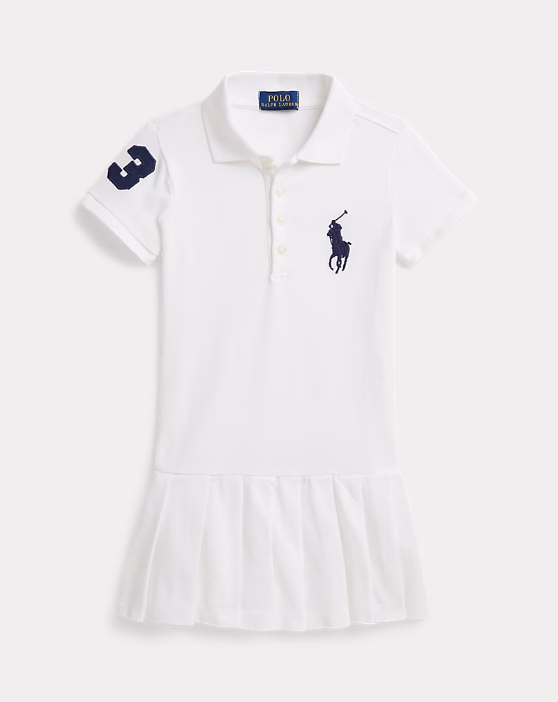 Big Pony ストレッチ メッシュ ポロ ドレス