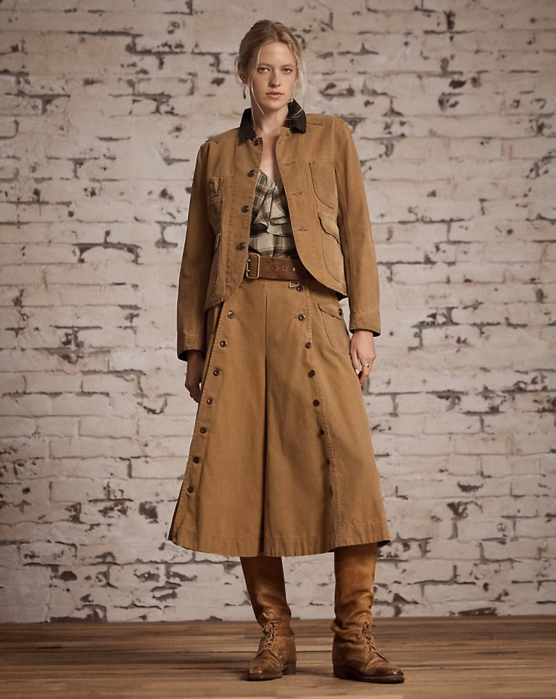 キャンバス ライディング キュロット