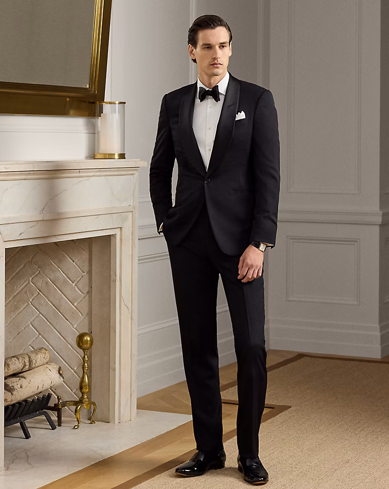 Gregory ハンドメイド バラシア ショール タキシード