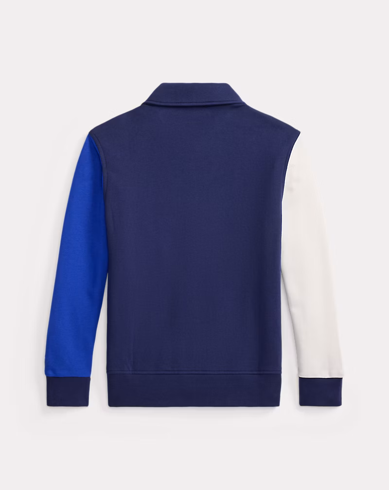 カラーブロック テリー カラード スウェットシャツ