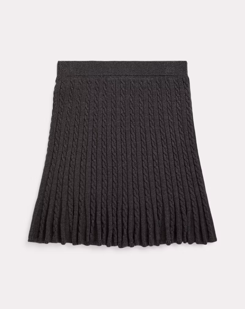 ミニケーブル コットン スカート