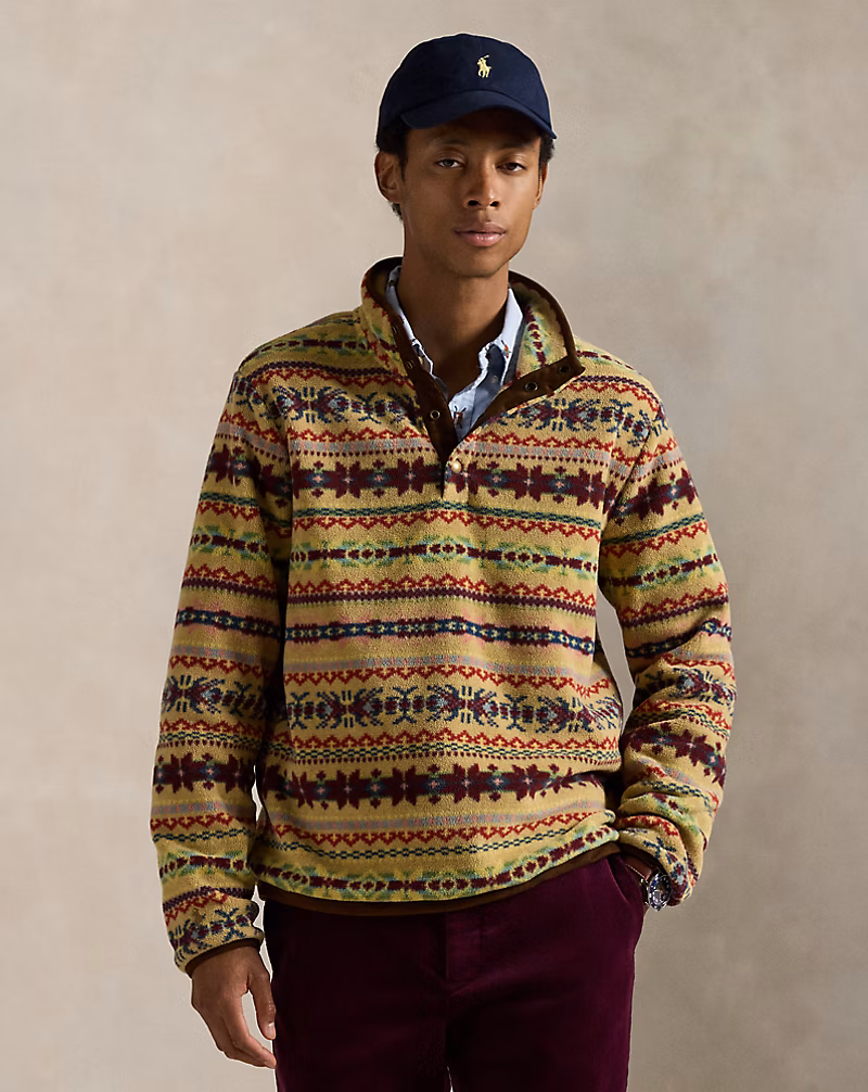 フェア アイルインスパイアード フリース プルオーバー