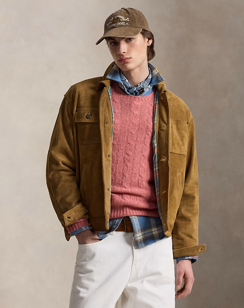 スエード ジャケット