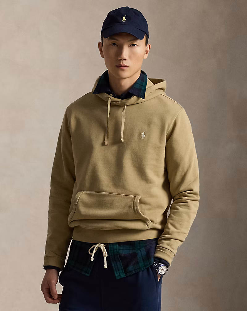 ループバック フリース フーディ