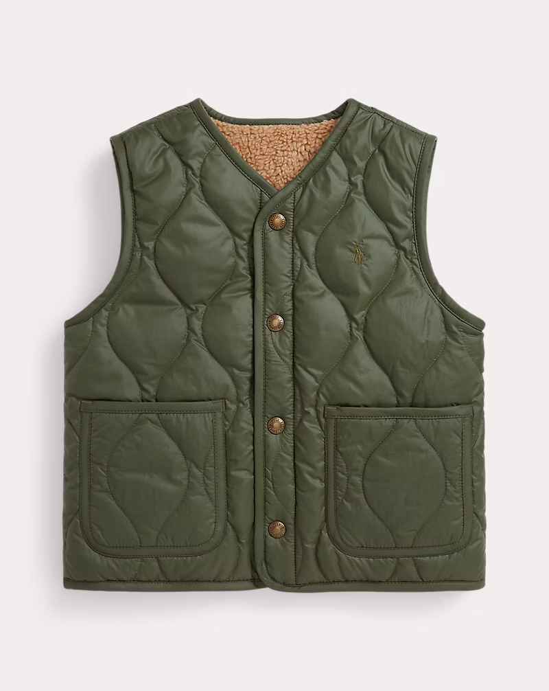 リバーシブル ダウン ベスト