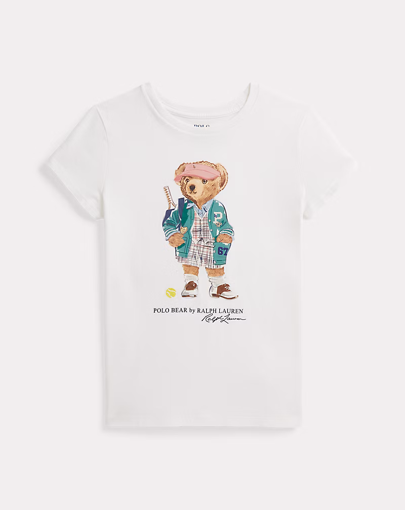 Polo ベア コットン ジャージー Tシャツ