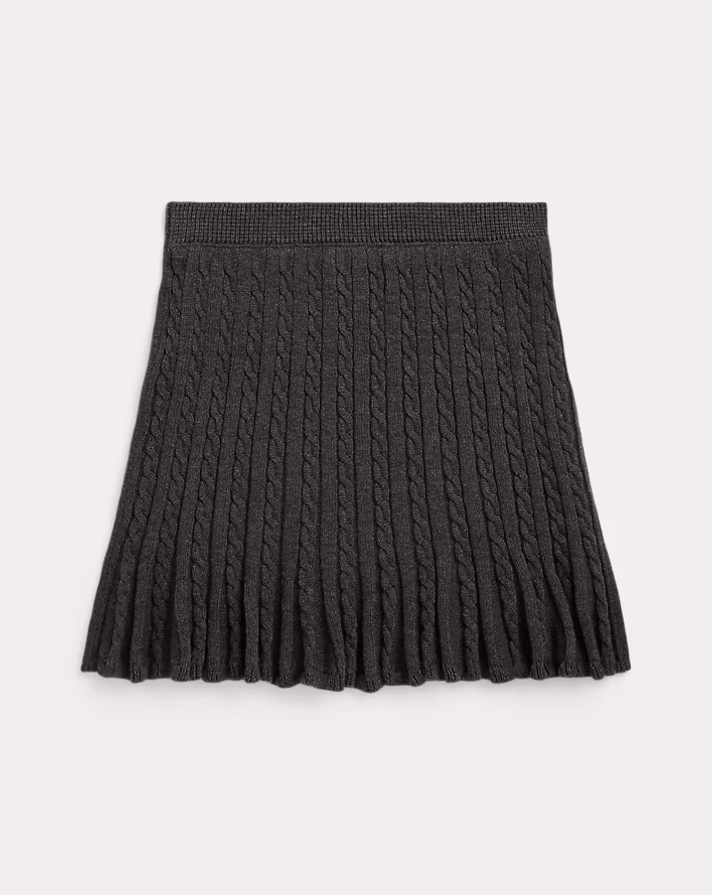 ミニケーブル コットン スカート