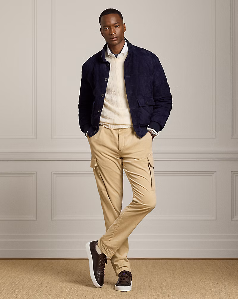 ハンドテーラード コーデュロイ カーゴ トラウザー