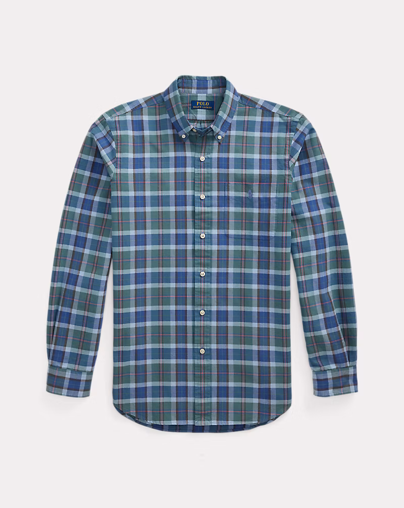 クラシック フィット チェック オックスフォード シャツ