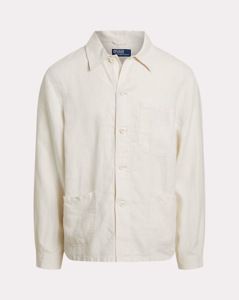 リネン ユーティリティ ジャケット
