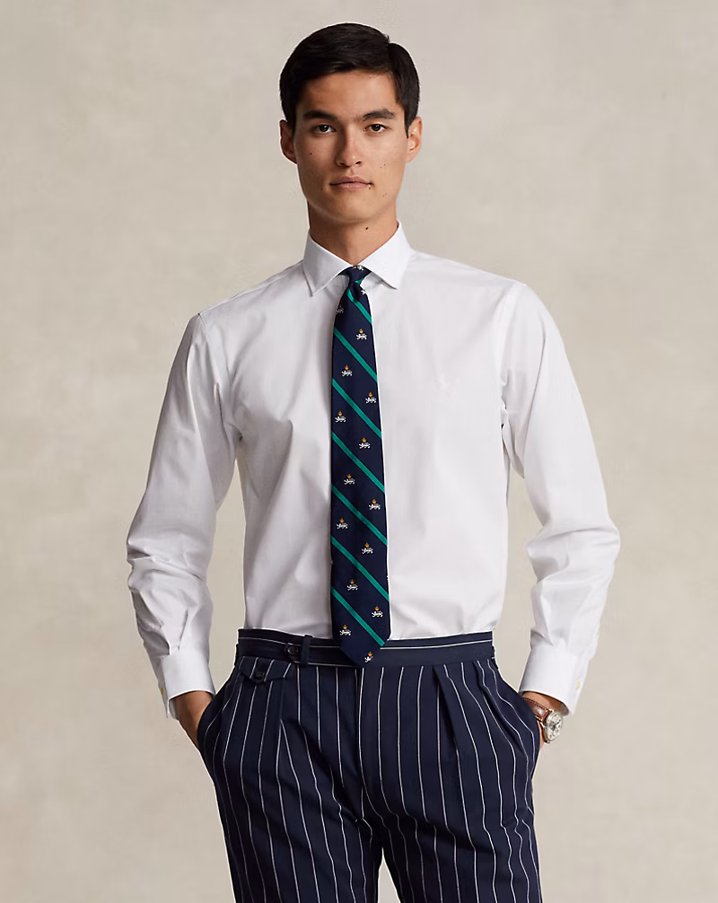 クラシック フィット ポプリン シャツ