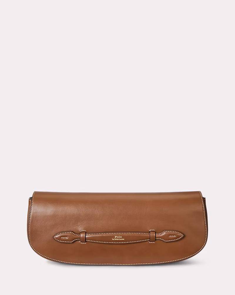 Bellport レザー ロングフラップ クラッチ