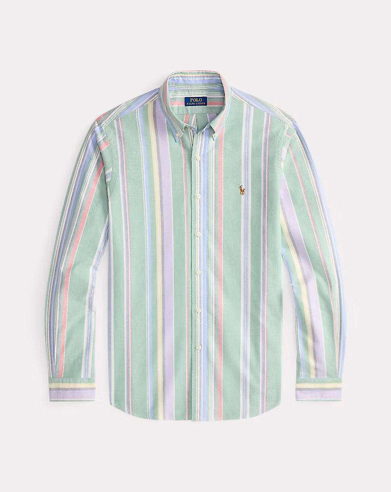 クラシック フィット ストライプド オックスフォード シャツ