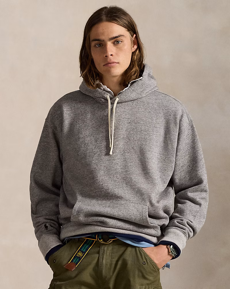 ビッグ フィット フリース フーディ