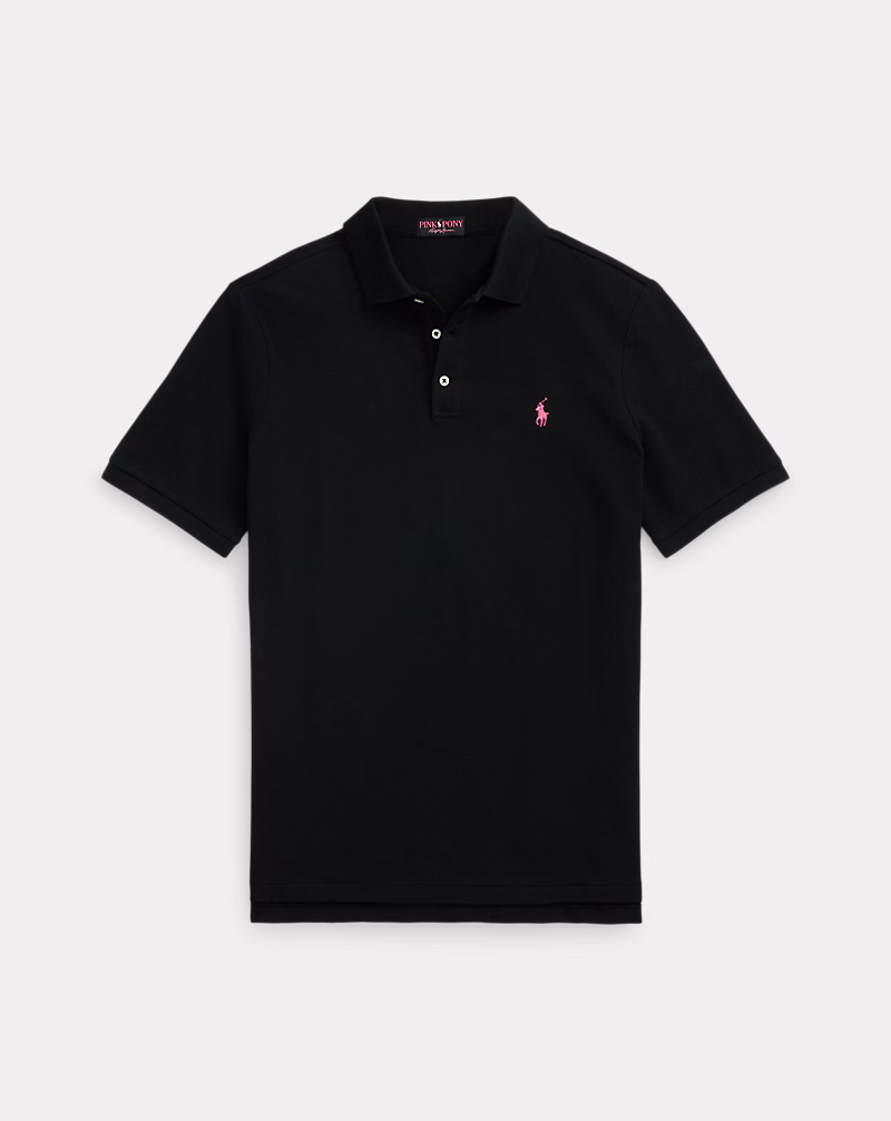 Pink Pony ストレッチ メッシュ ポロシャツ