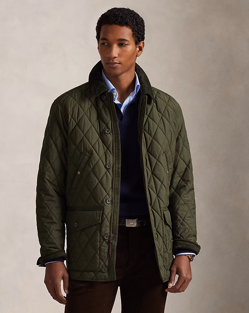 キルテッド カー コート