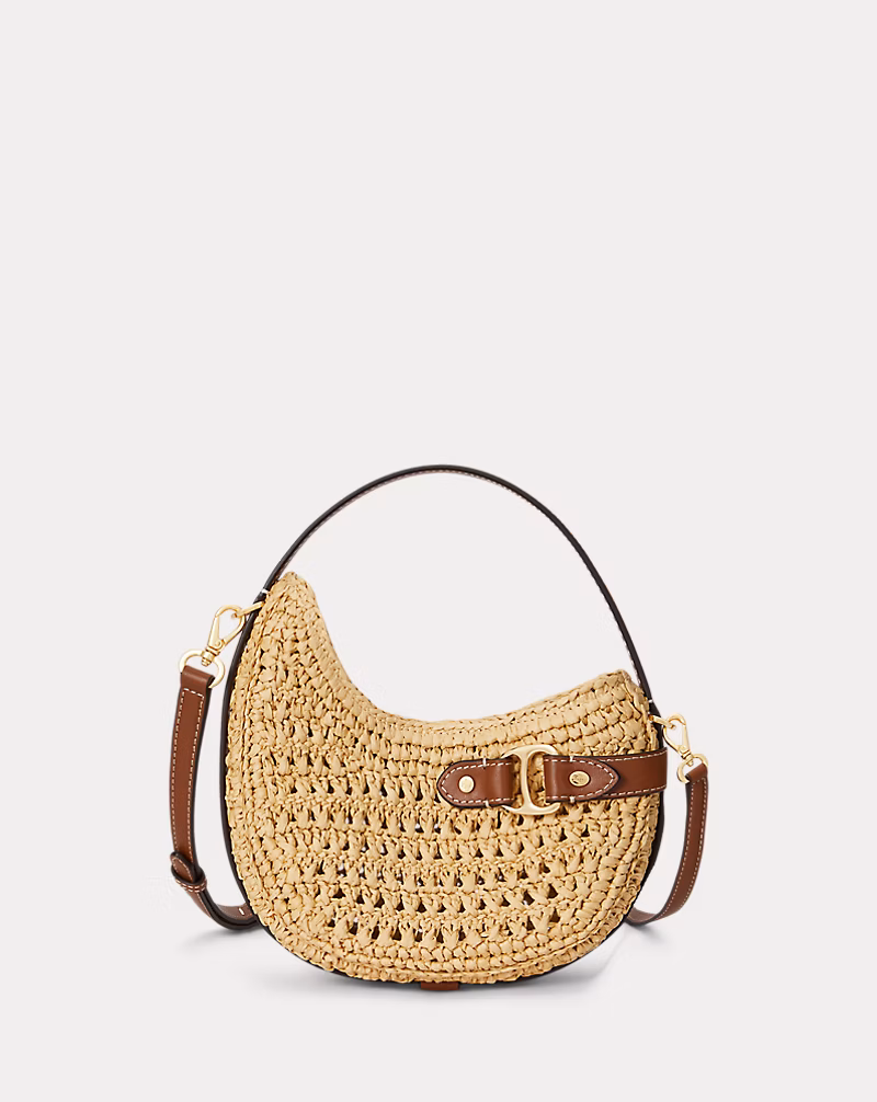ウーブン ストロー スモール Tasha クロスボディ バッグ