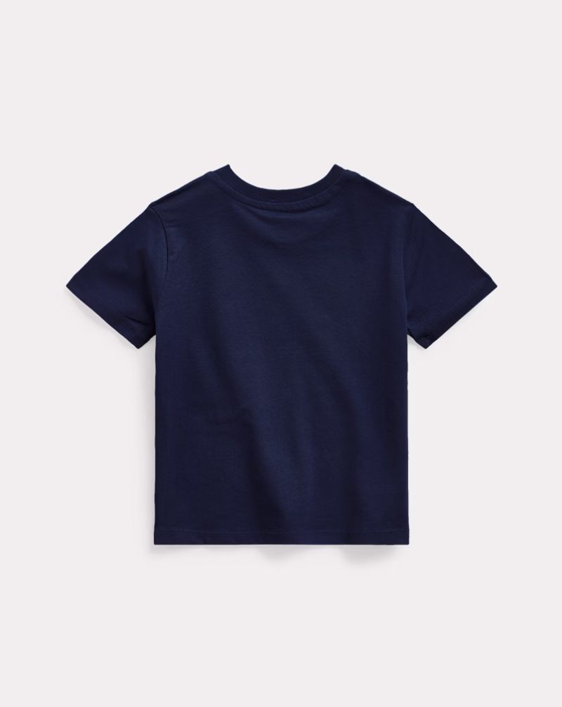 コットン ジャージー クルーネック Tシャツ