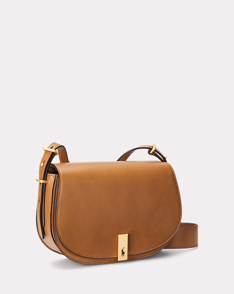 Polo ID レザー サドル バッグ